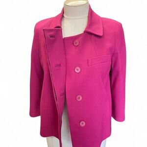 Talbots pink blazer
